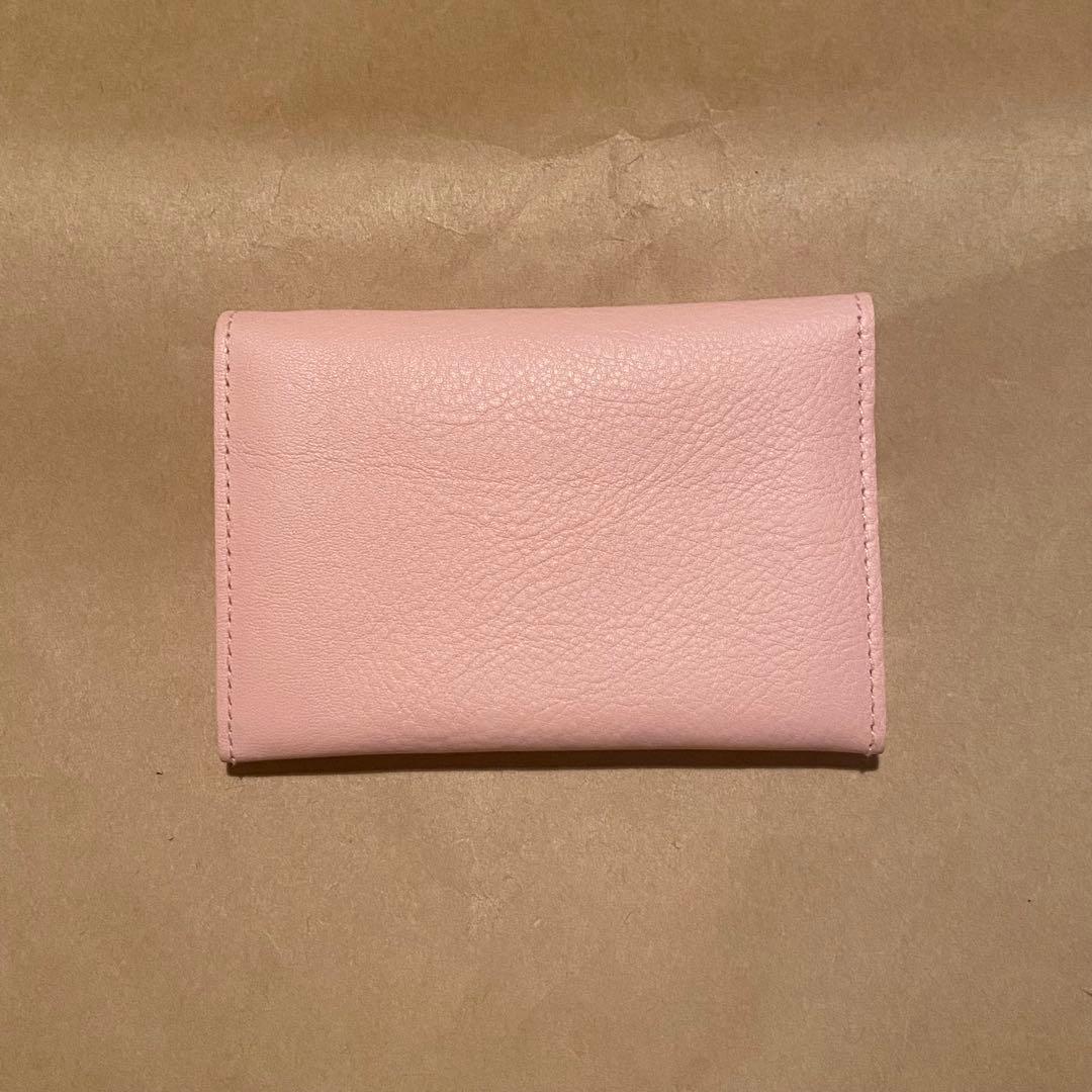 カードケース　定期入れ　名刺入れ　ピンク