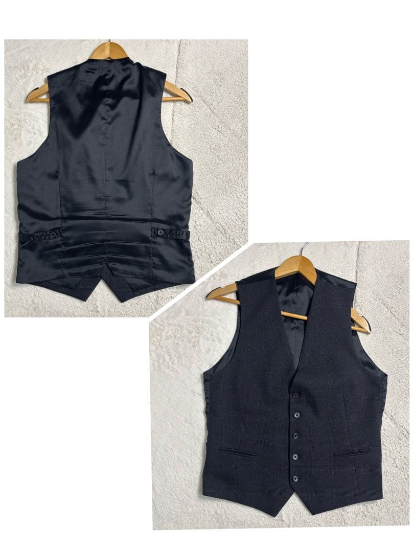 使用感少なめ 美品 TAKAQ ビジネススーツスリーピース Mサイズ 洗濯可