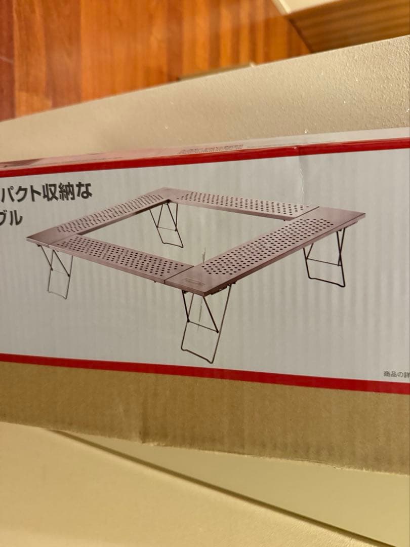 新品未使用コールマン　ファイアープレイステーブル