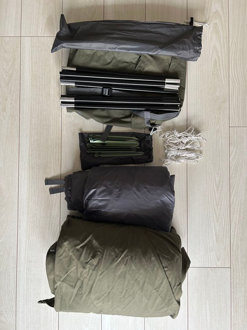 BUNDOK ソロ ティピー 1 BDK-75TC カーキ