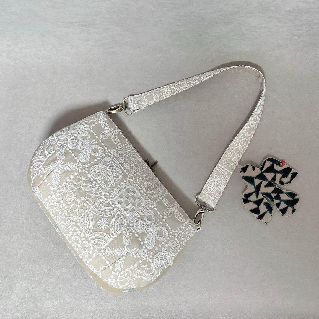 ハンドメイド　ミナペルホネン　ぷっくりショルダー⑅︎◡̈︎* まちありtype