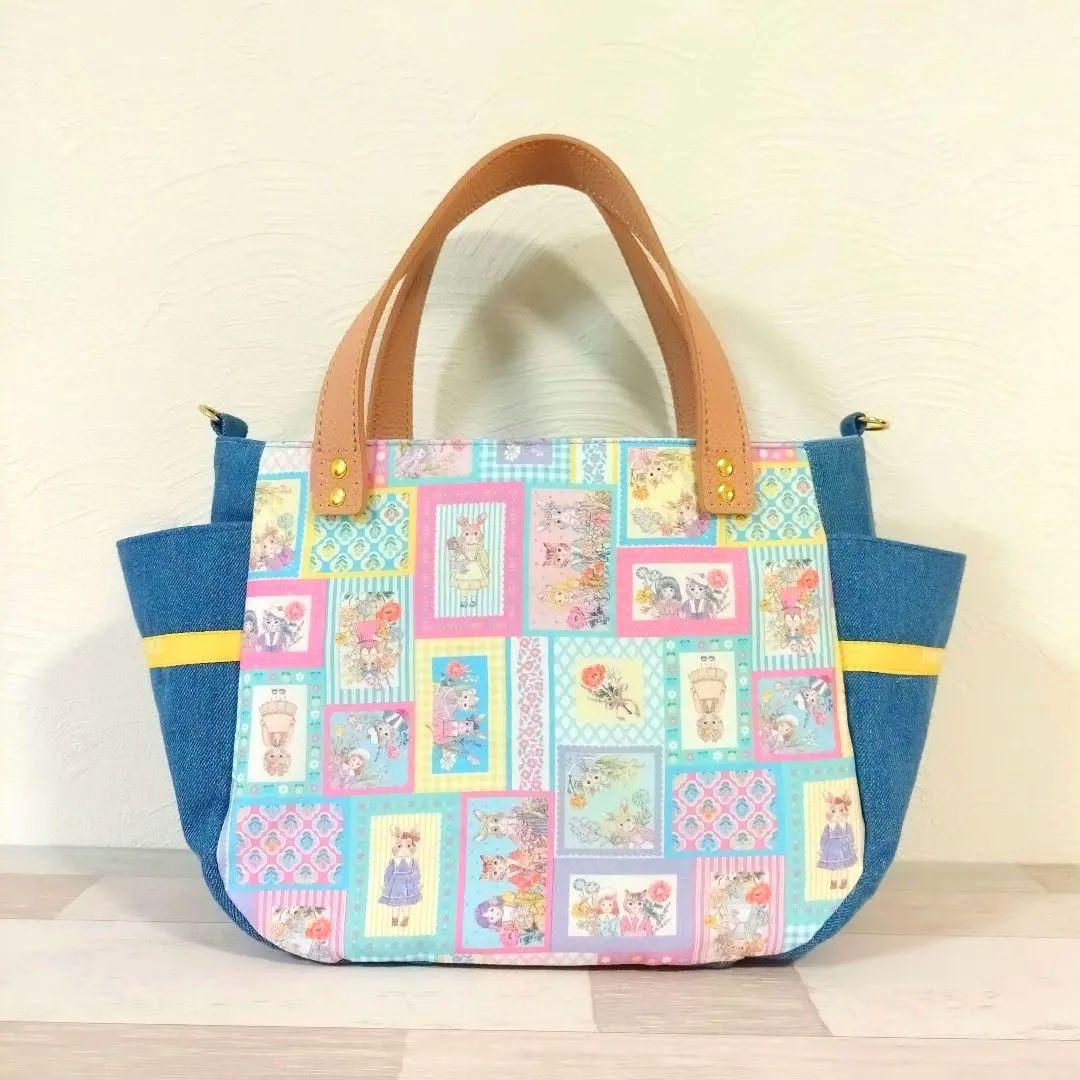 専用☆サイドポケット付きバッグ☆ジョリーフルール