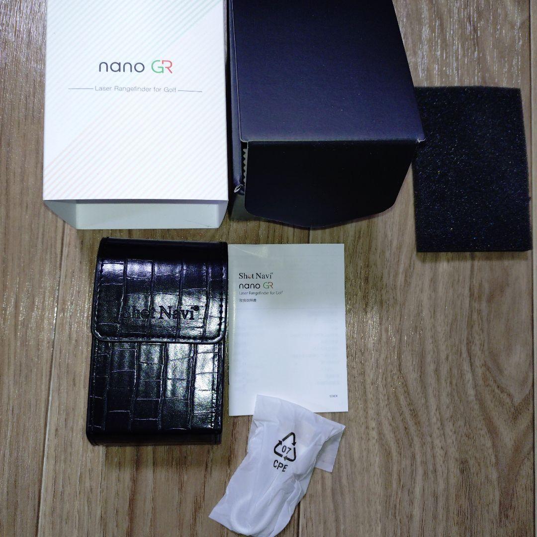 ShotNavi nano GR ゴルフ用距離計