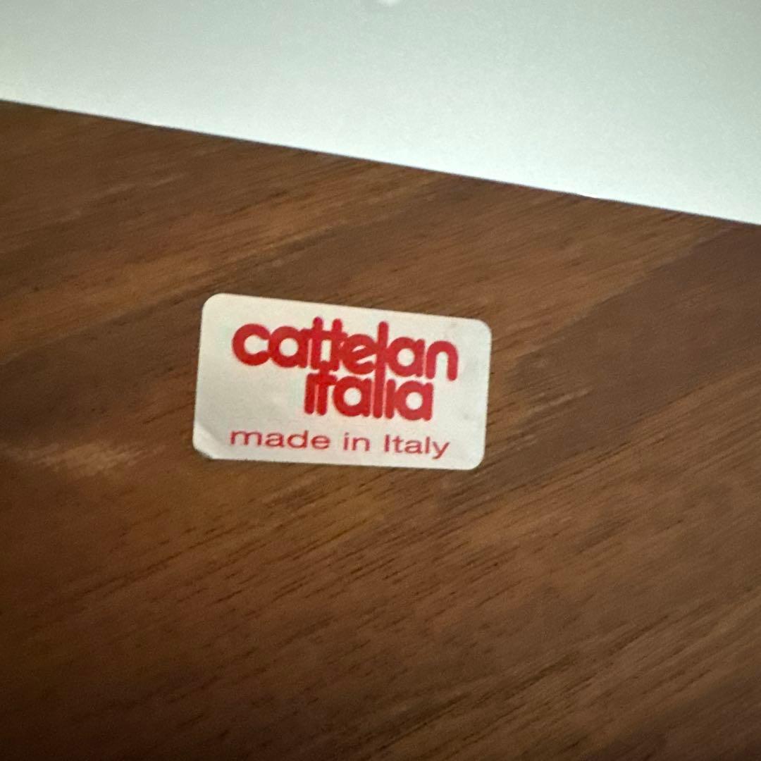 n*k様 カッテランイタリアパソコンデスク 木目調 引き出し付き参考定価50万