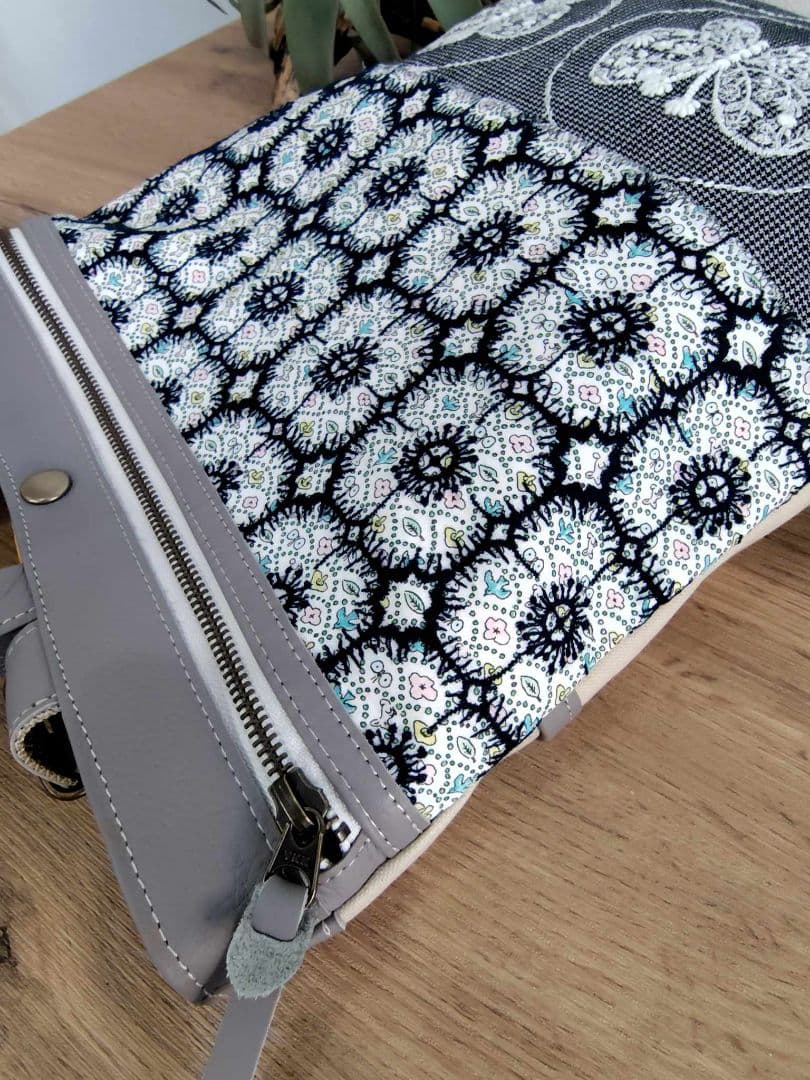 さかうさ様/フォレストウェーブ×アネモネ　フォレストウィング/牛革A4トート