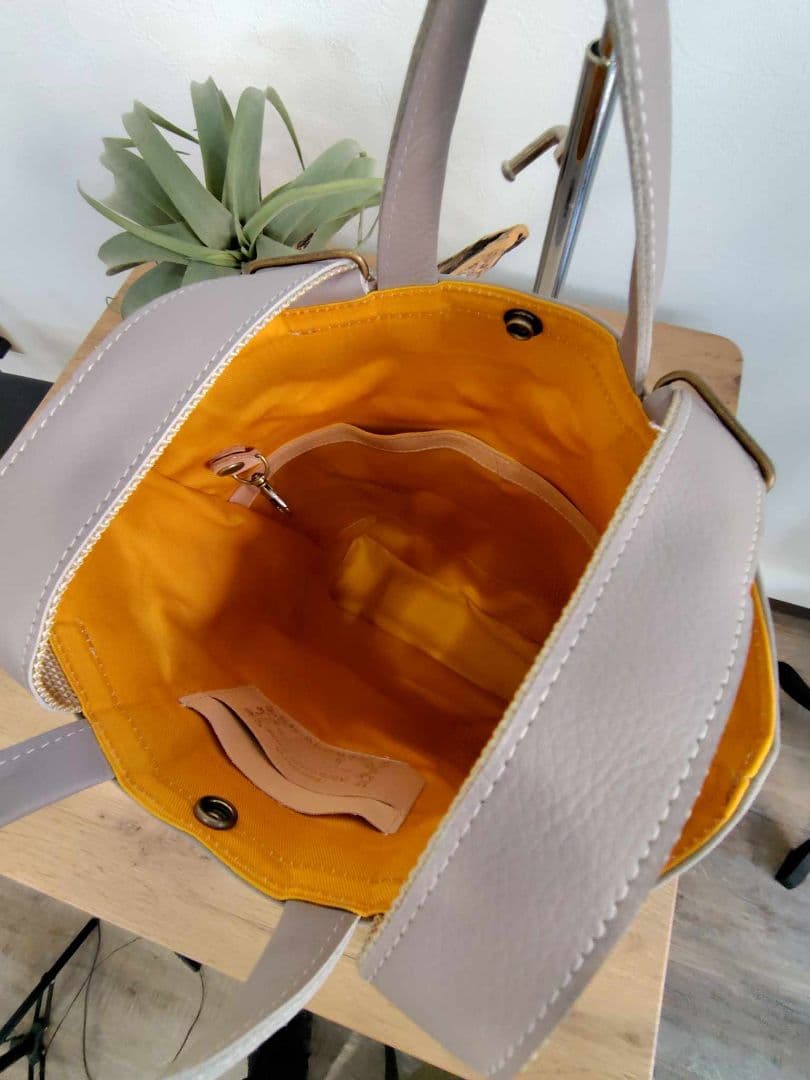 さかうさ様/フォレストウェーブ×アネモネ　フォレストウィング/牛革A4トート