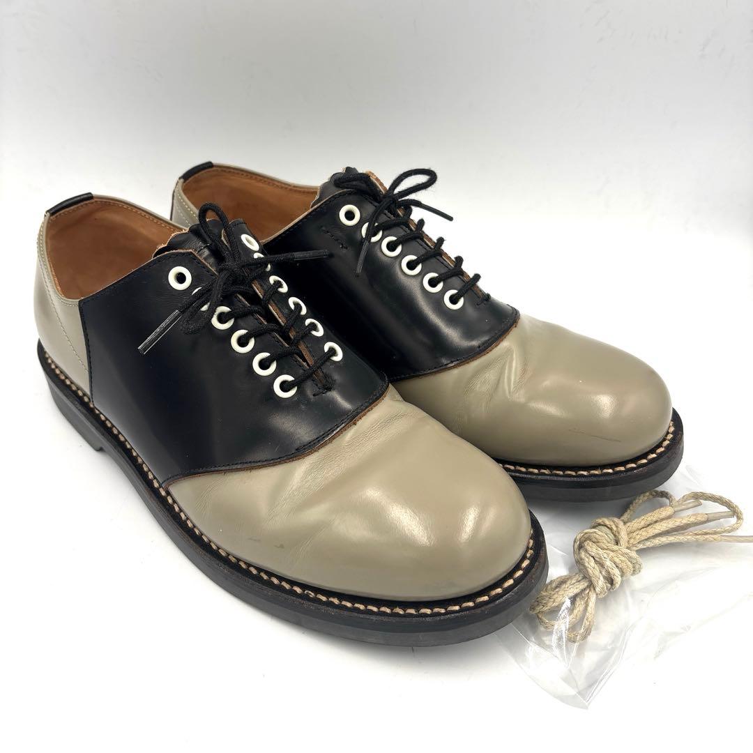 リーガル REGAL サドルシューズ【25cm】ブラック グレー2051