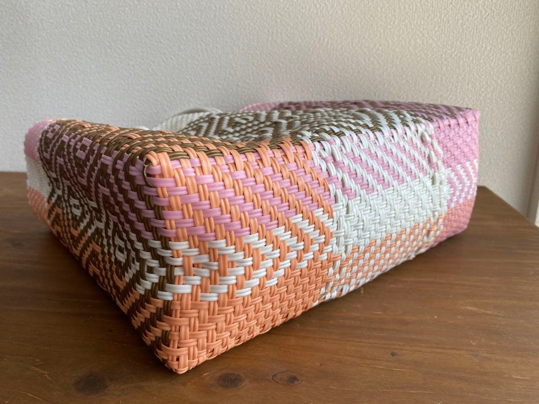 #G19-L1-Lサイズ　メキシコ　オアハカ　メルカドバッグ