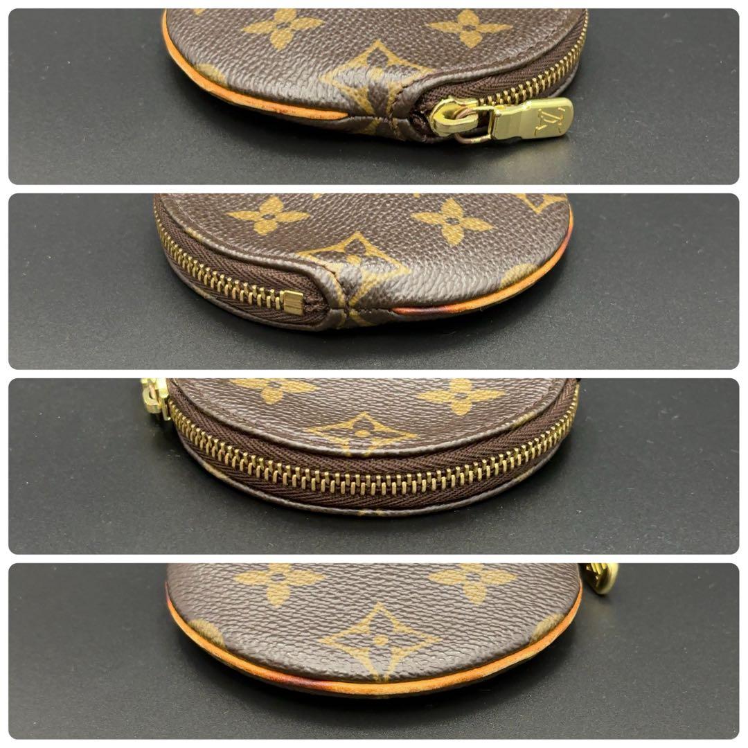 特上美品★ルイヴィトン モノグラム ポルト モネ ロン ケース 小銭入れ