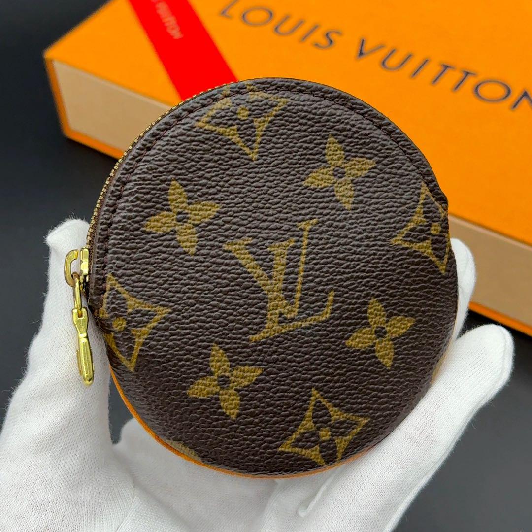 特上美品★ルイヴィトン モノグラム ポルト モネ ロン ケース 小銭入れ