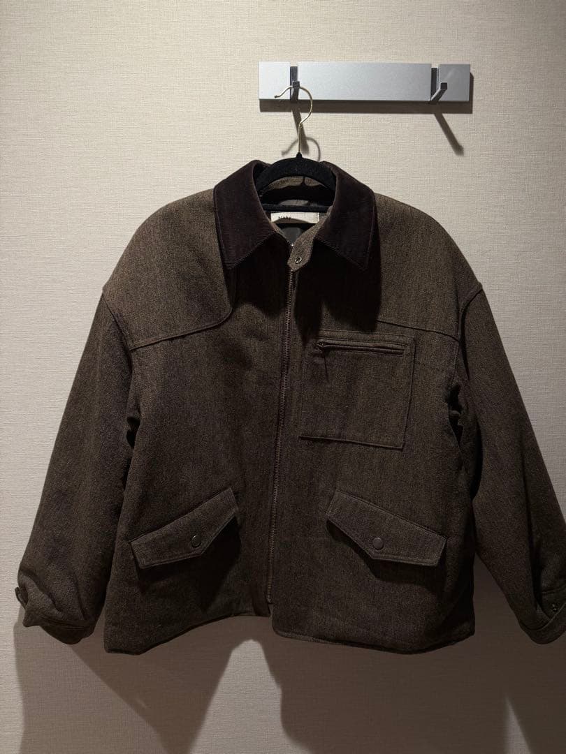 black by moussy ブラウン ジャケット