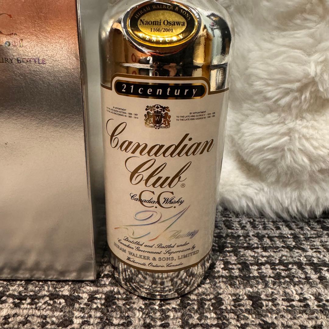カナディアンクラブ 21Centuryプラチナボトル 世界限定 2001本