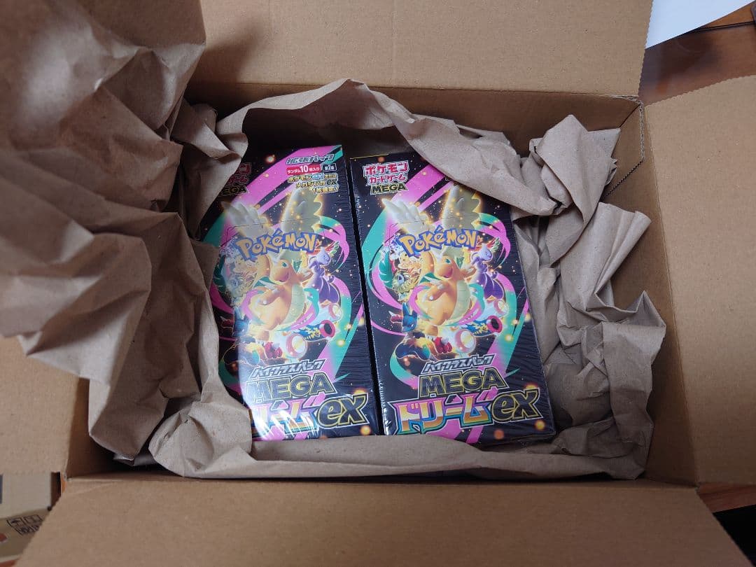 ポケモンカードMEGAドリームex MEGA 2BOX シュリンク付き