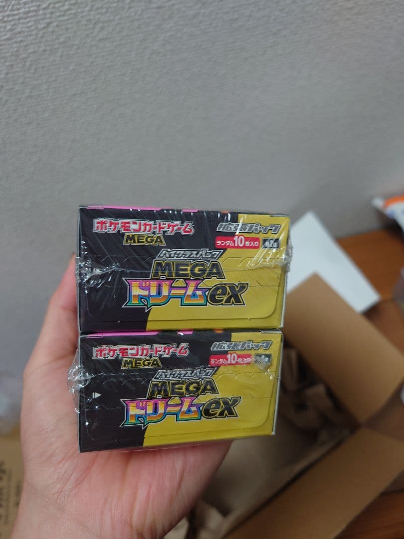 ポケモンカードMEGAドリームex MEGA 2BOX シュリンク付き