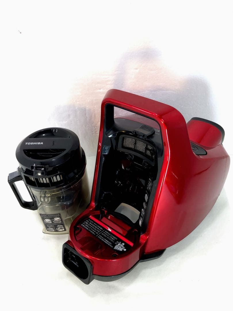 TOSHIBA サイクロン式掃除機 トルネオミニ　グランレッド VC-C3