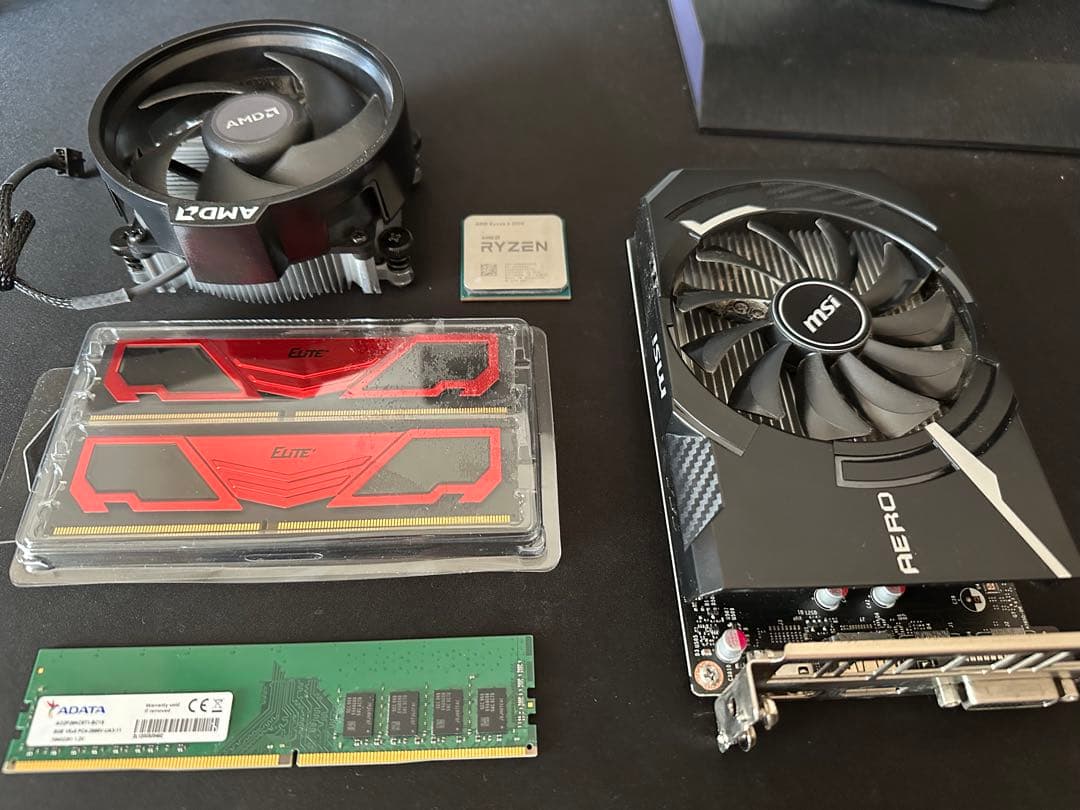 DDR4メモリ32GB +8GB GTX1650 Ryzen5 3500