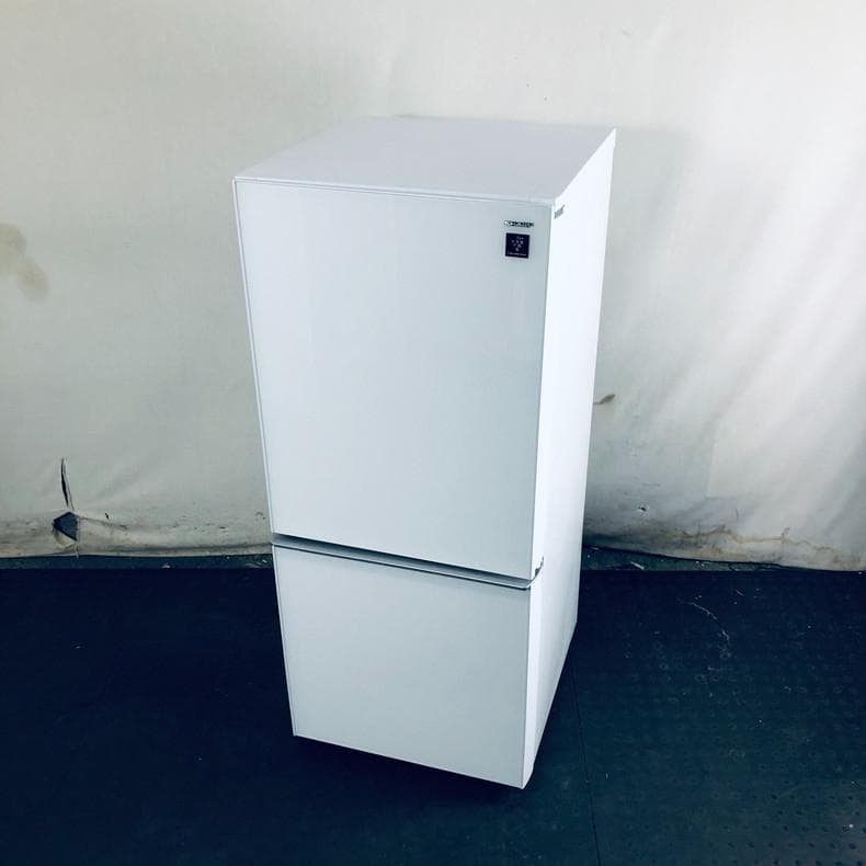 ★送料・設置無料★ 中古 2ドア冷蔵庫 シャープ (No.1037)