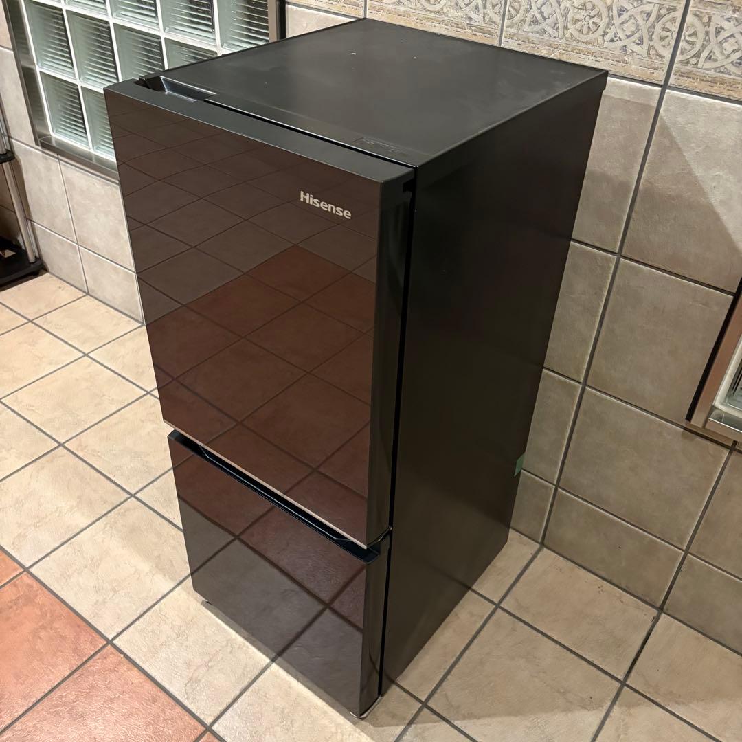 【東京23区設置無料‼️】Hisense 冷蔵庫135L✨2023年製✨ブラウン