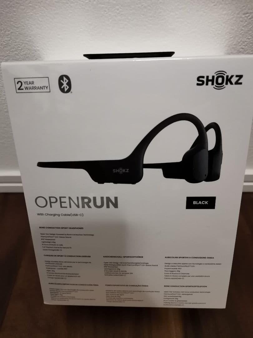 ショックス 骨伝導　OPENRUN　新品未開封