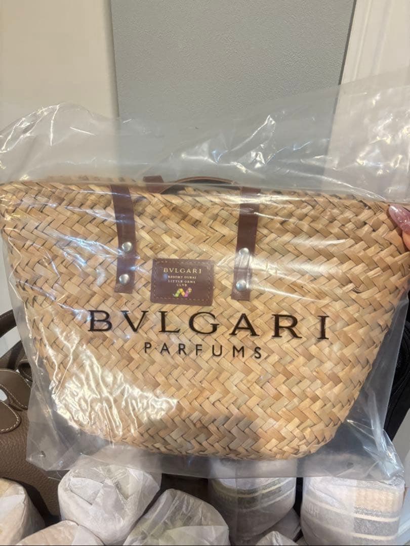 【希少品】BVLGARI かごバック　ホテル&リゾート　ドバイ限定品