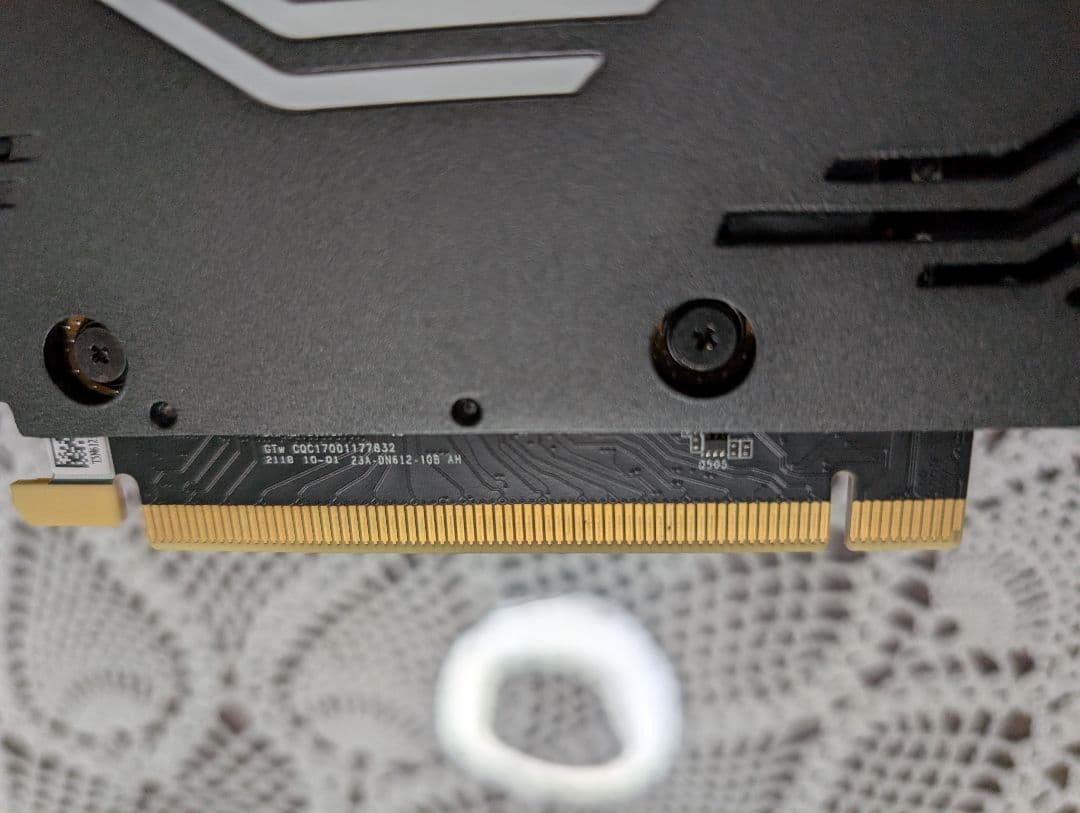 ZOTAC GeForce RTX 3080 AMP HOLOblack可動品