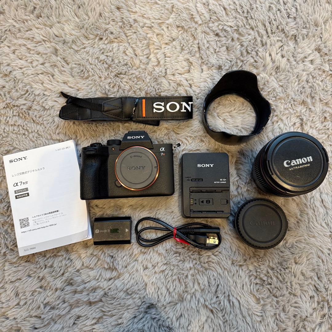 SONY α7RⅣ　 ILCE-7RM4 レンズ　コンバータ　セット