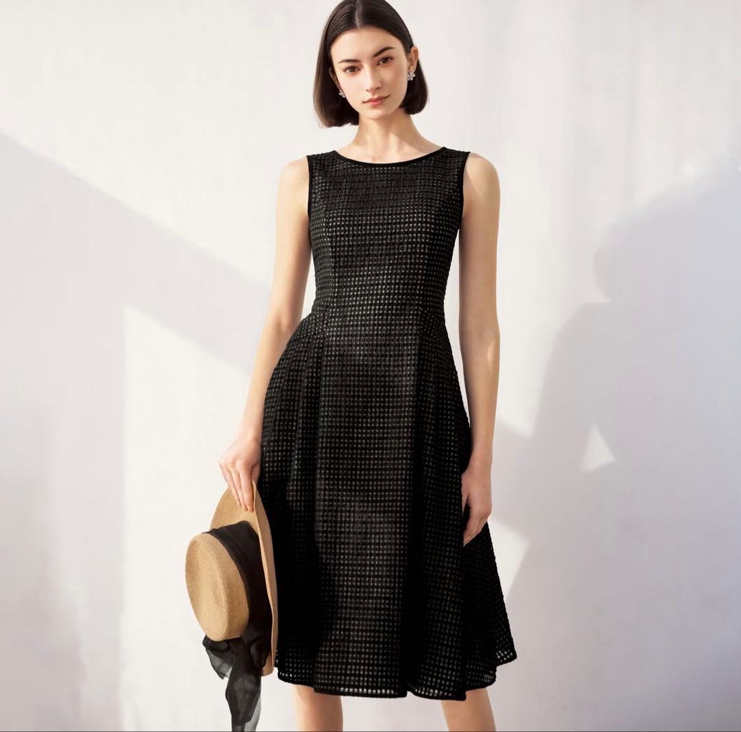 フォクシーDress Lgende 44361 ワンピース 38 ブラック