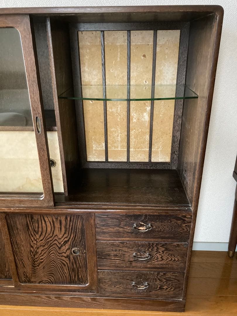 昭和レトロ　茶箪笥