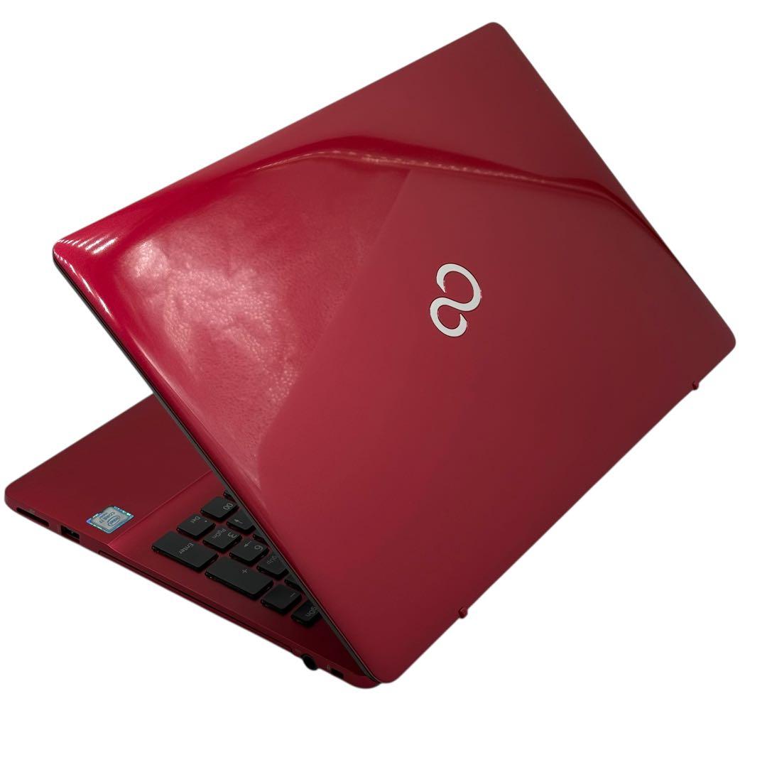 富士通ノートパソコン i7 準美品 16GB 新品SSD512 Blu-ray