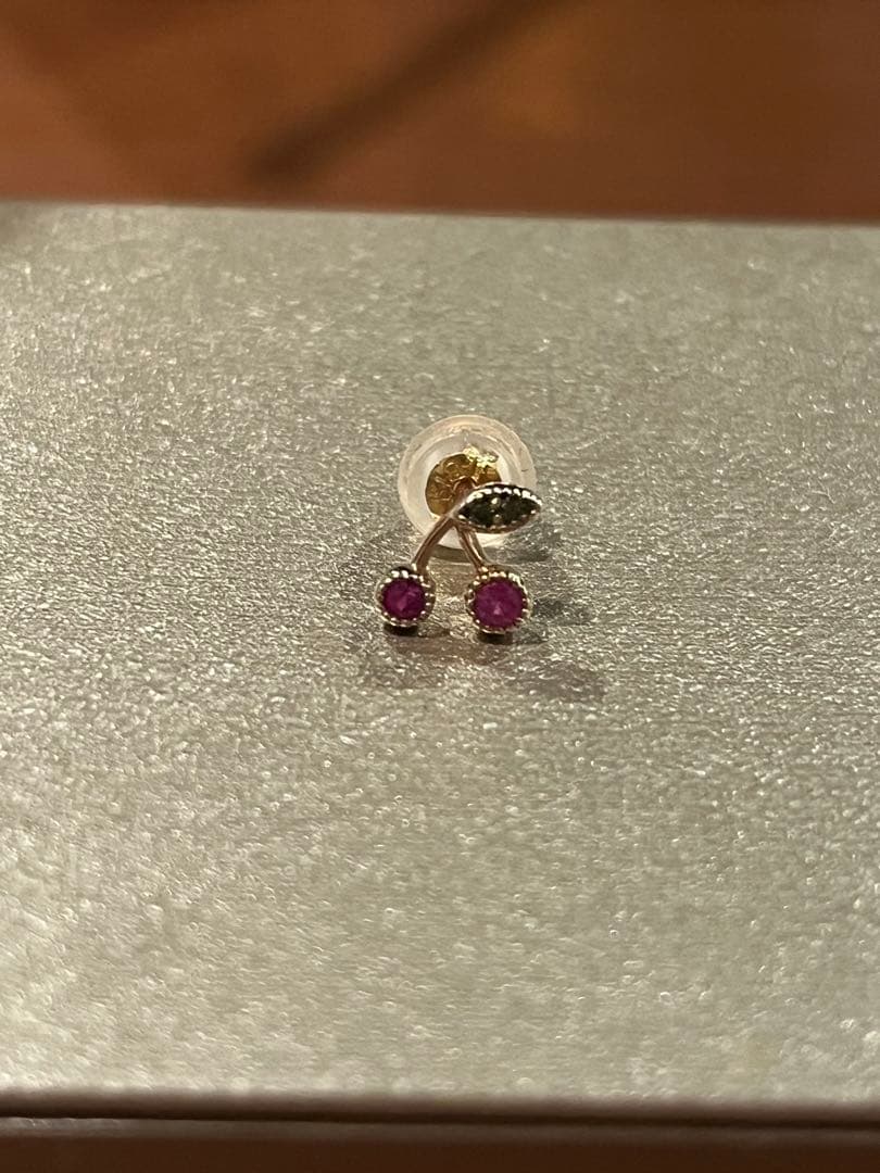 お値下げ中！Ponte Vecchio ポンテヴェキオ　ピアス　さくらんぼ