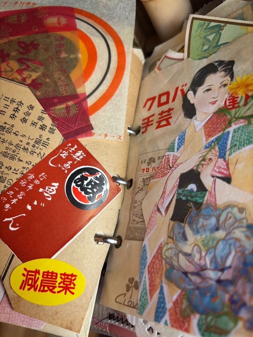 昭和レトロ バインダー ジャンクジャーナル おすそ分けファイル