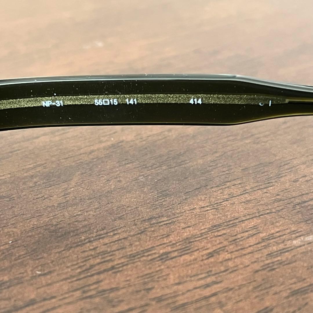 ミ*ー様 美品 999.9 NP-31ストライプグリーン フォーナインズ