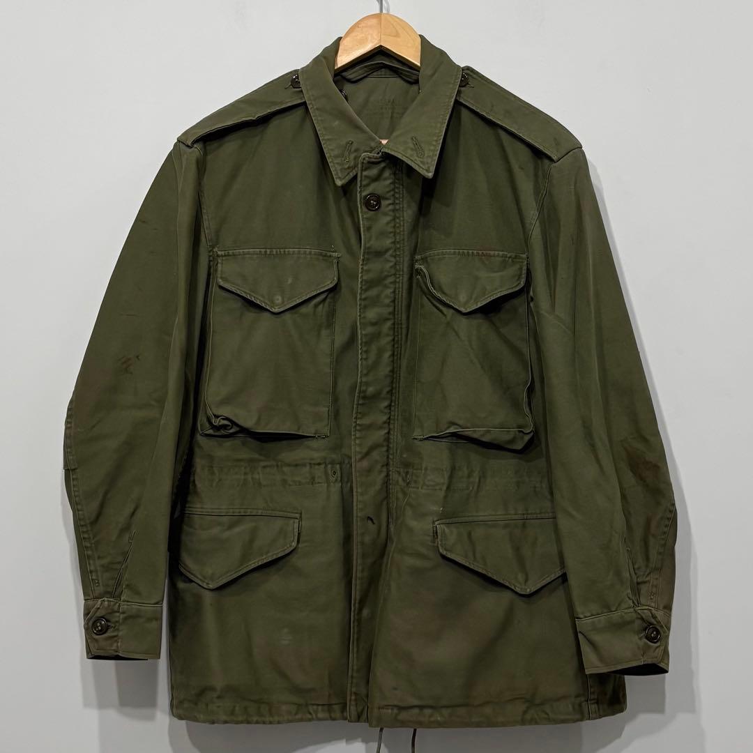 50s M-51 米軍 実物 ミリタリー フィールドジャケット CONMAR S