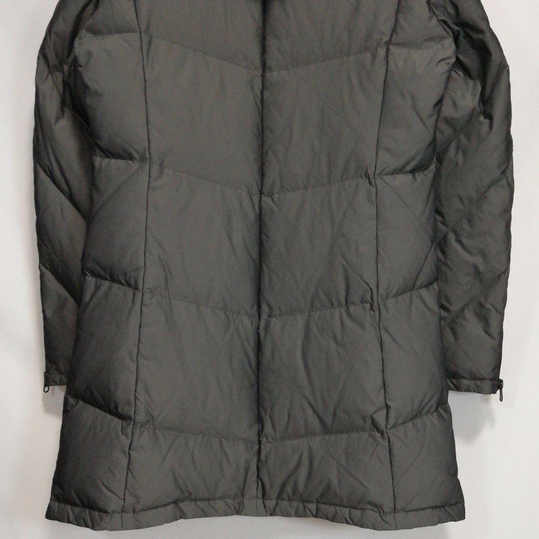 ゼロバイトルネードマート シャンブレーナイロンロングダウン ダウンコート グレー