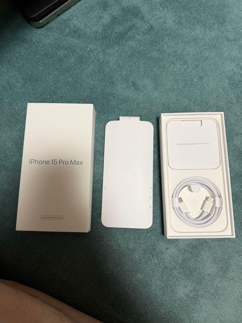 iPhone 15 Pro Max 【7月まで保証残あり】