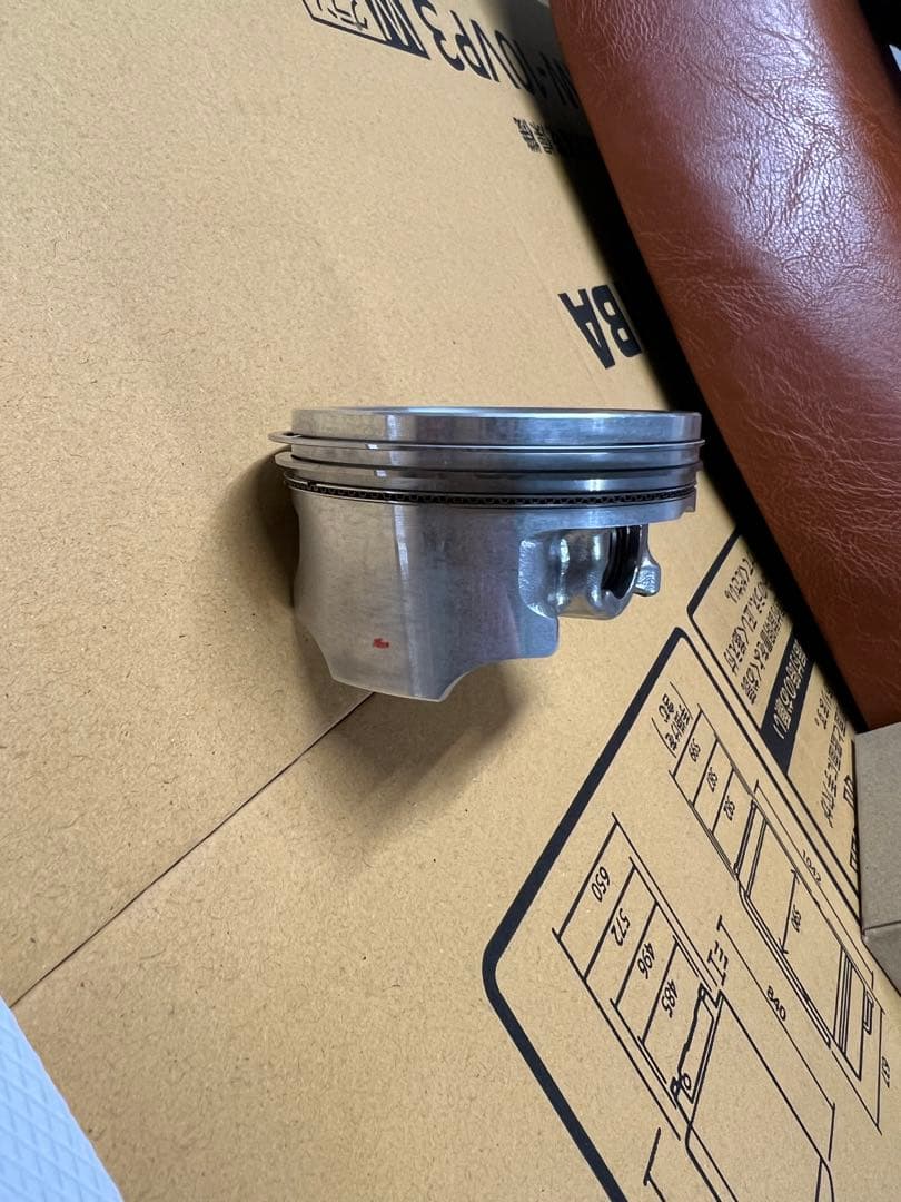 アドレス125 武川ボアアップピストン