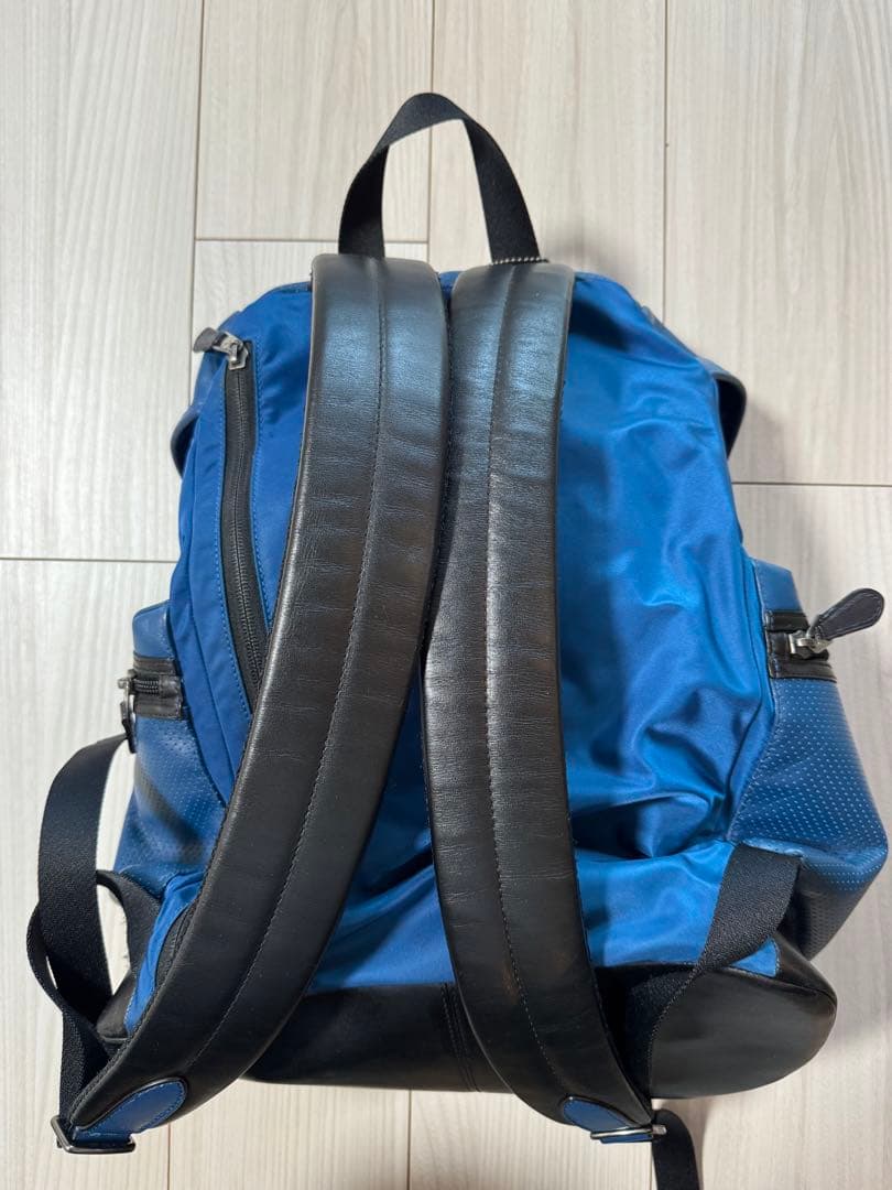 ⭐︎美品⭐︎COACH コーチ　レザーリュック　ブルー