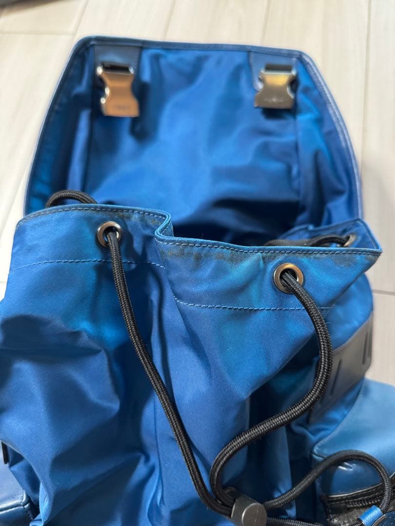 ⭐︎美品⭐︎COACH コーチ　レザーリュック　ブルー