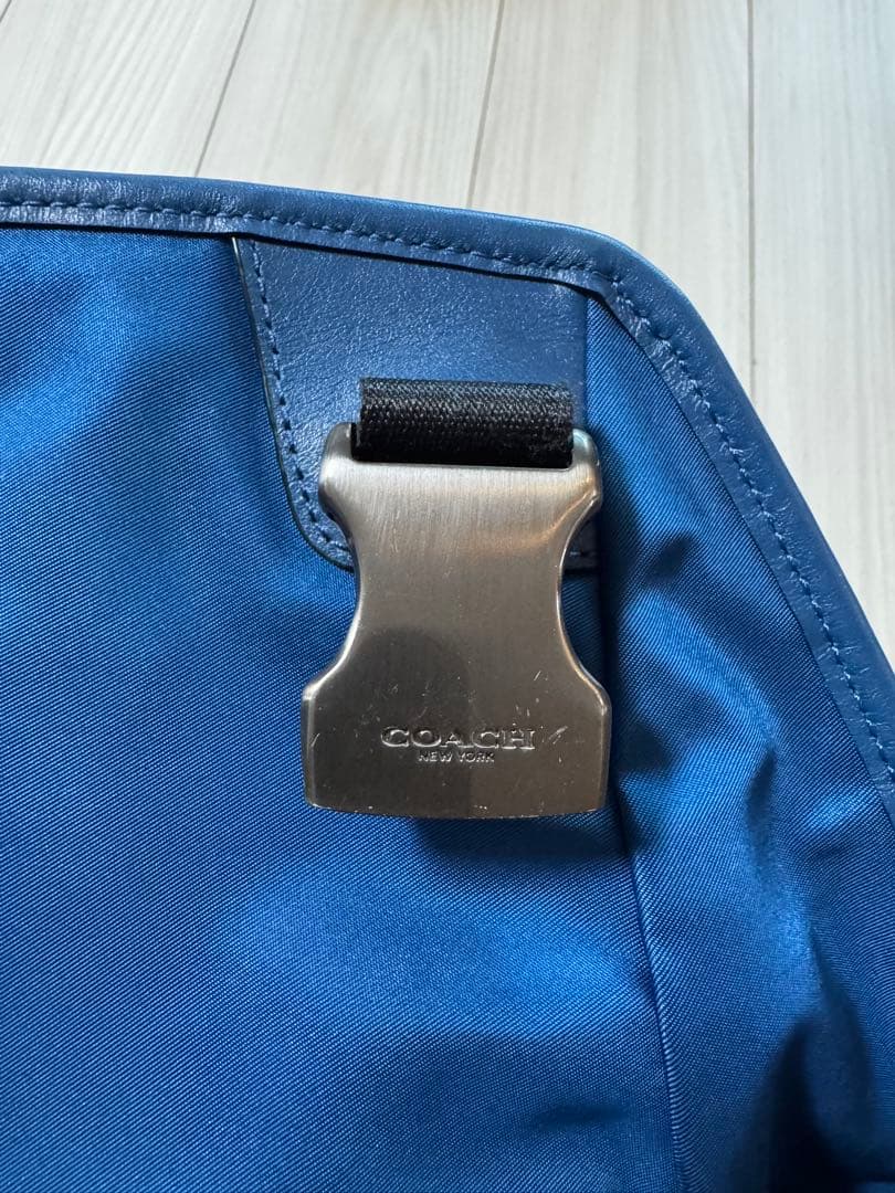 ⭐︎美品⭐︎COACH コーチ　レザーリュック　ブルー
