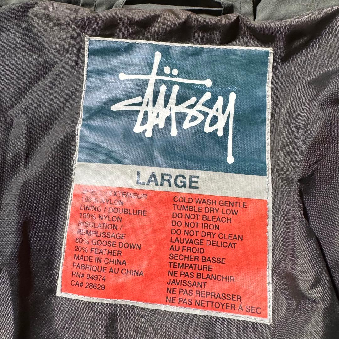 90s 〜 00s OLD stussy down jacket y2k