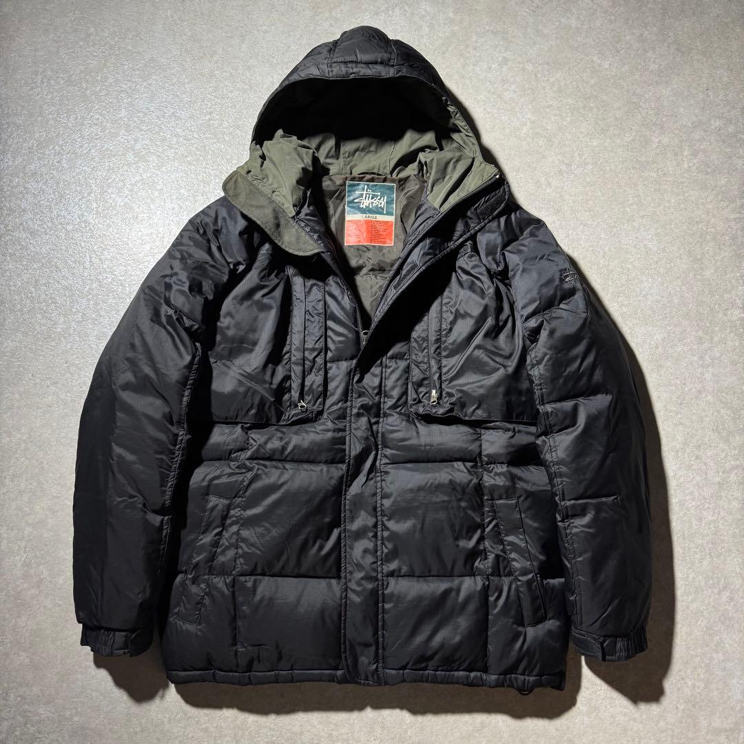 90s 〜 00s OLD stussy down jacket y2k