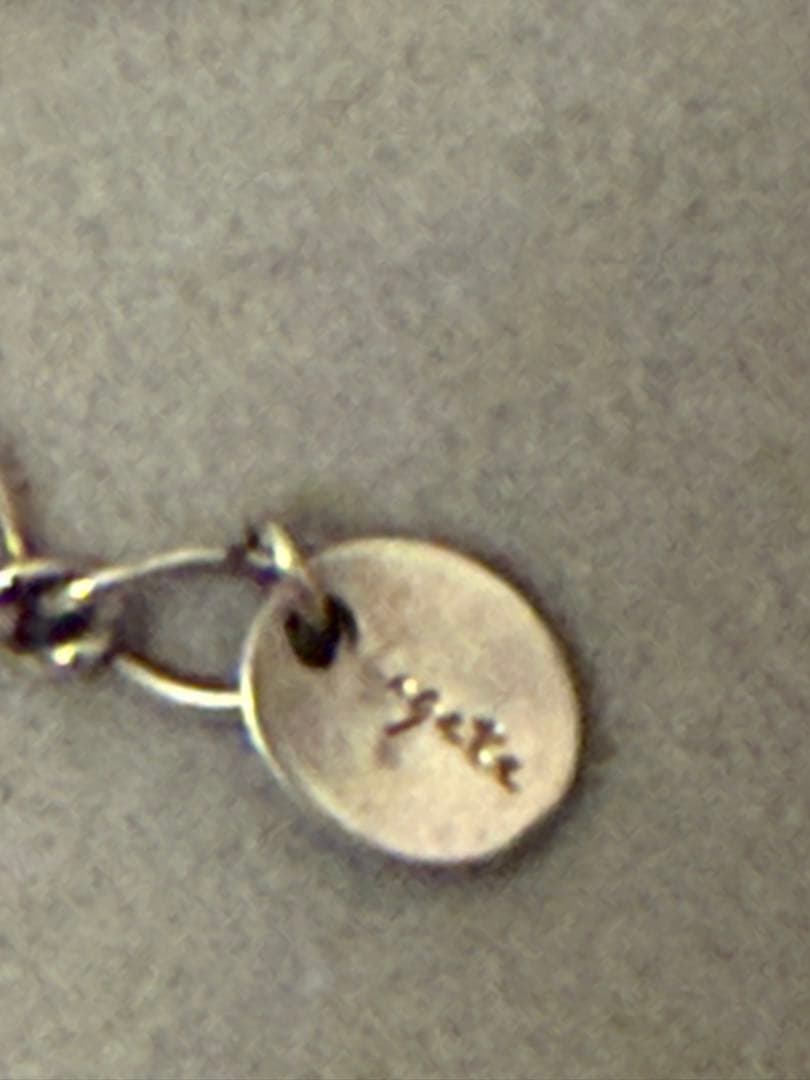 agete アガットバロックパールネックレス　淡水パールシルバー金具【刻印あり】