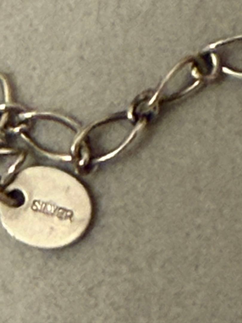 agete アガットバロックパールネックレス　淡水パールシルバー金具【刻印あり】