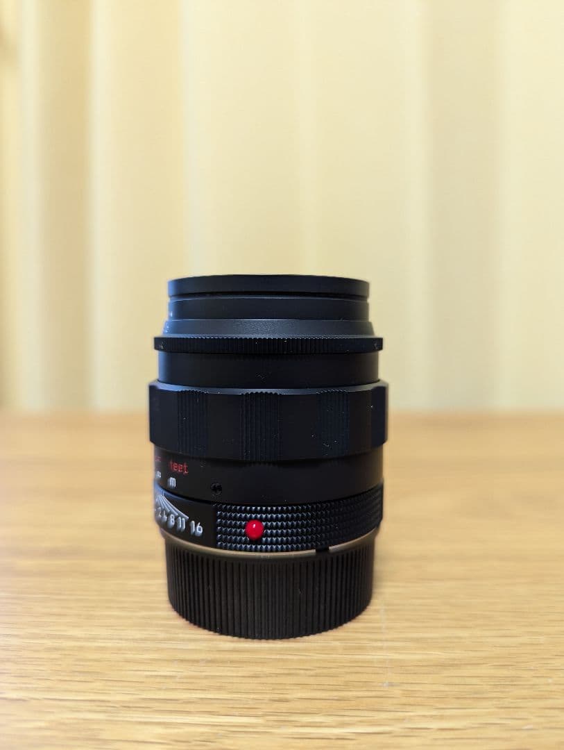 【未使用】LEICA SUMMILUX 50mm Black chrome