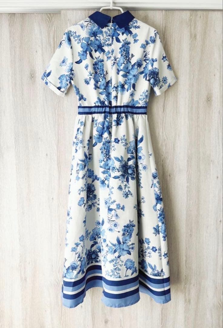 ワンピース Chouchou fleur bicolor one-piece