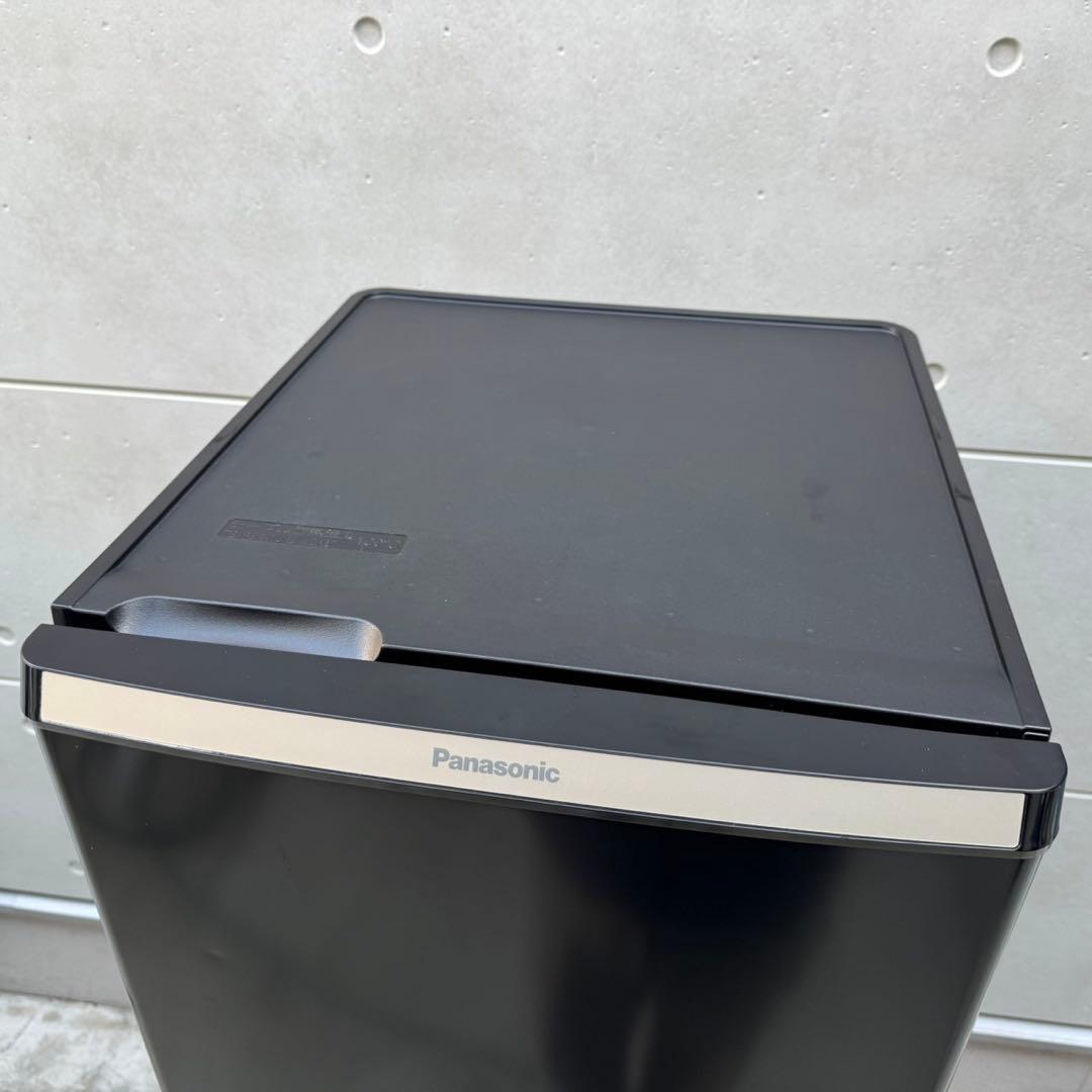 155⭐️2021年製★パナソニック　冷蔵庫　大型　ブラック　黒　一人暮らし