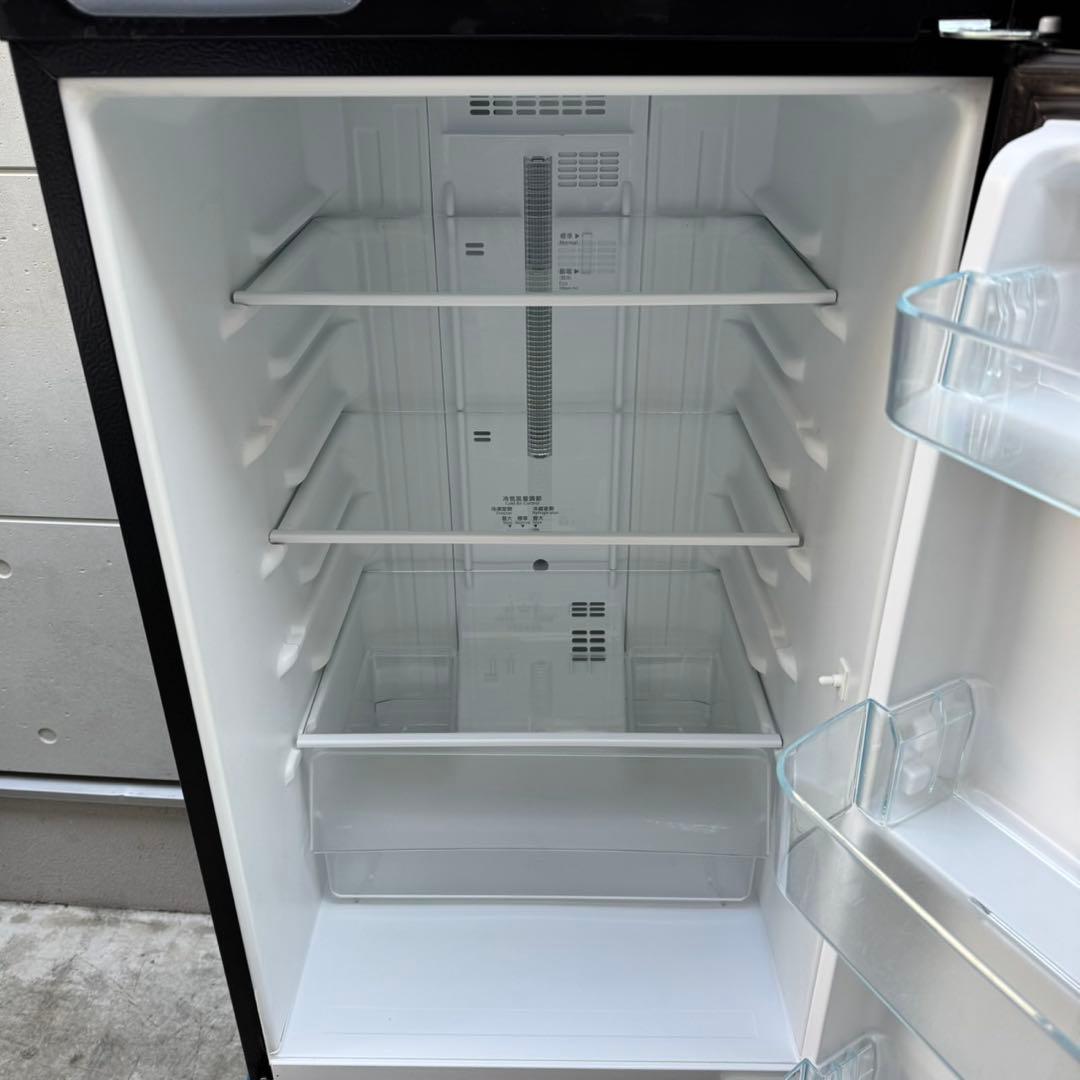 155⭐️2021年製★パナソニック　冷蔵庫　大型　ブラック　黒　一人暮らし