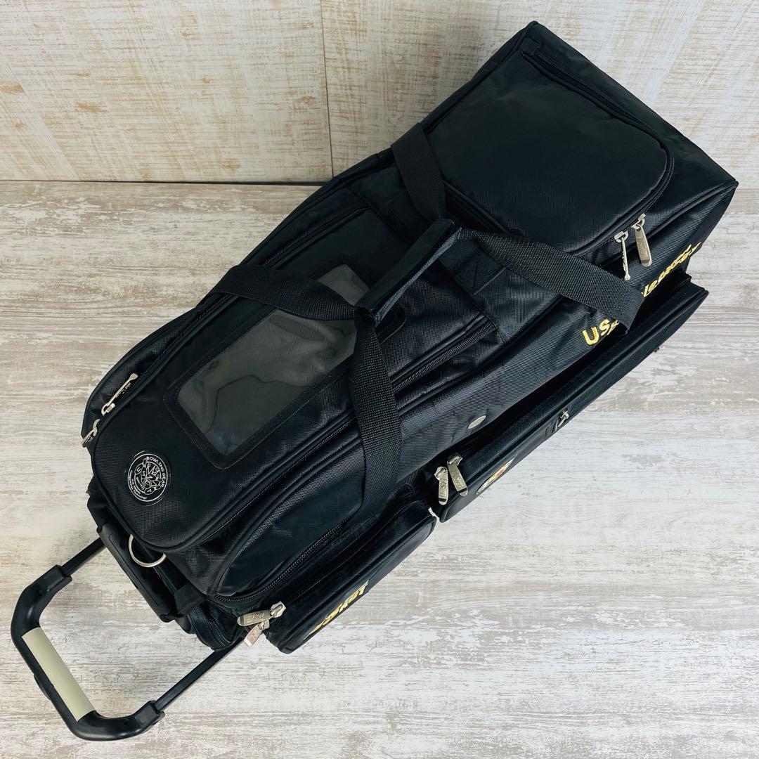 【希少品】US ACT ボウリングバッグ　【3個用】キャスター付　2way