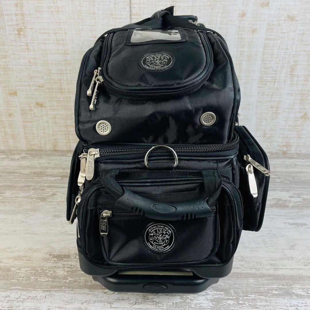 【希少品】US ACT ボウリングバッグ　【3個用】キャスター付　2way