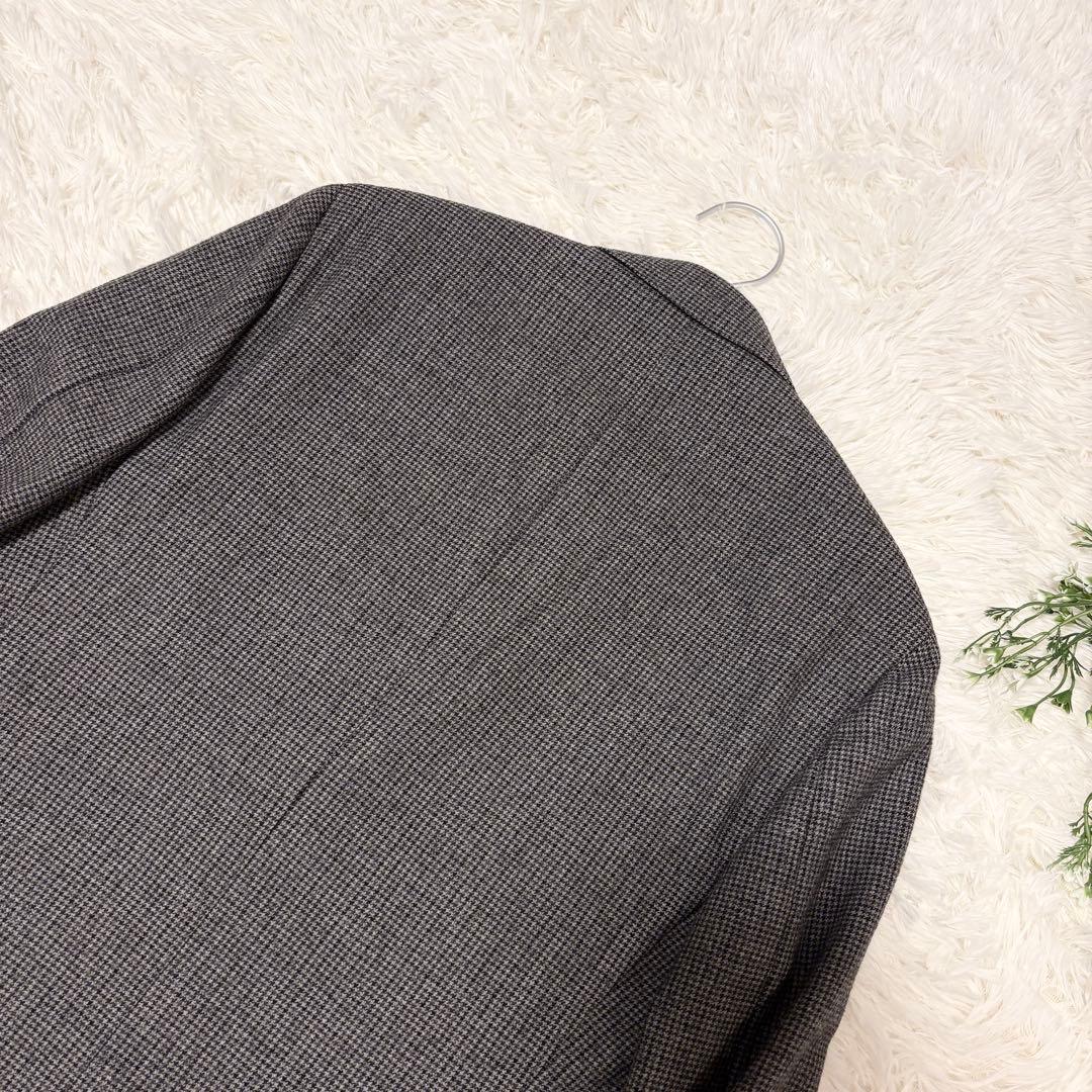 【極美品✨イタリア製】LARDINI 千鳥格子 テーラード ジャケット M相当